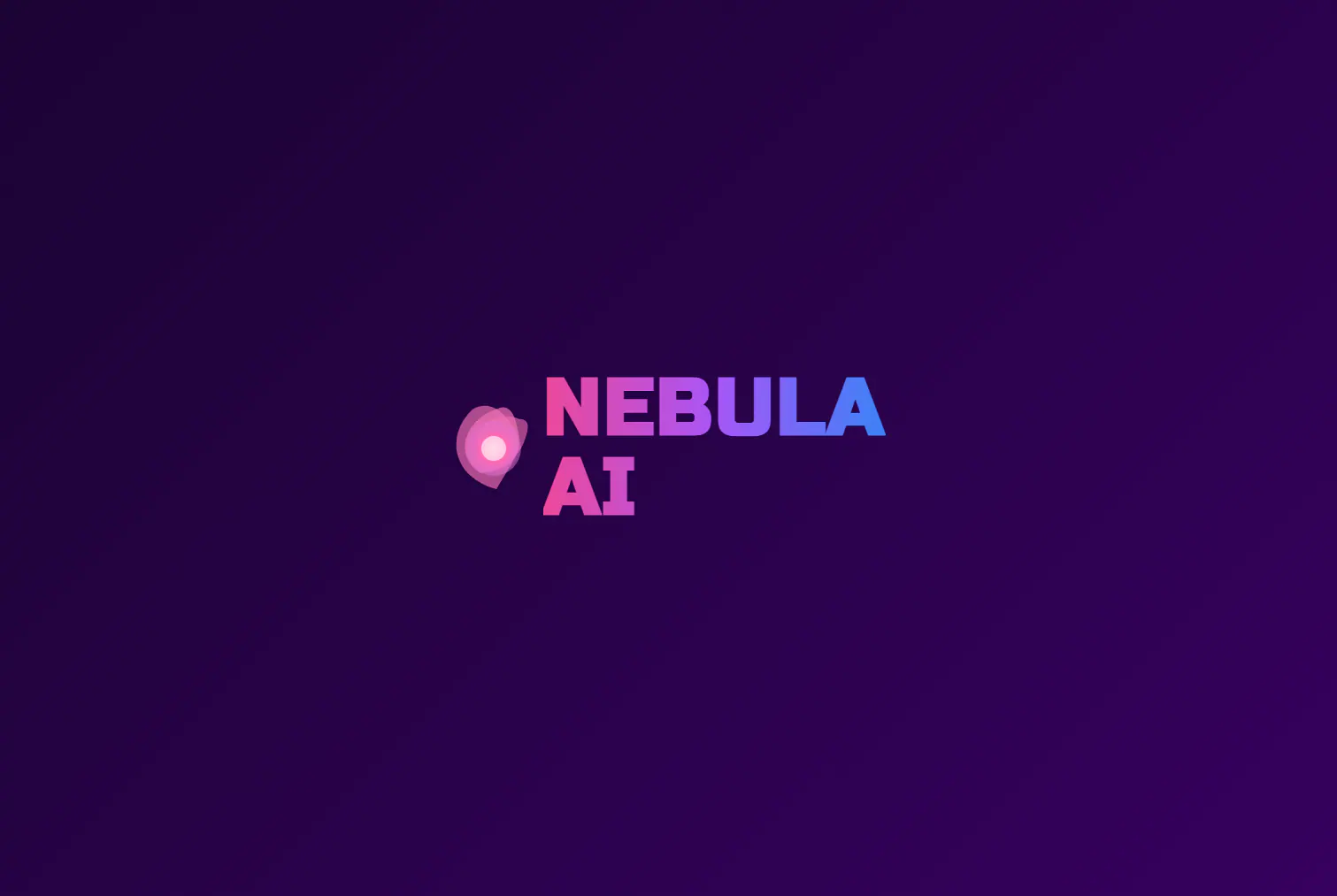 Nebula AI title screen